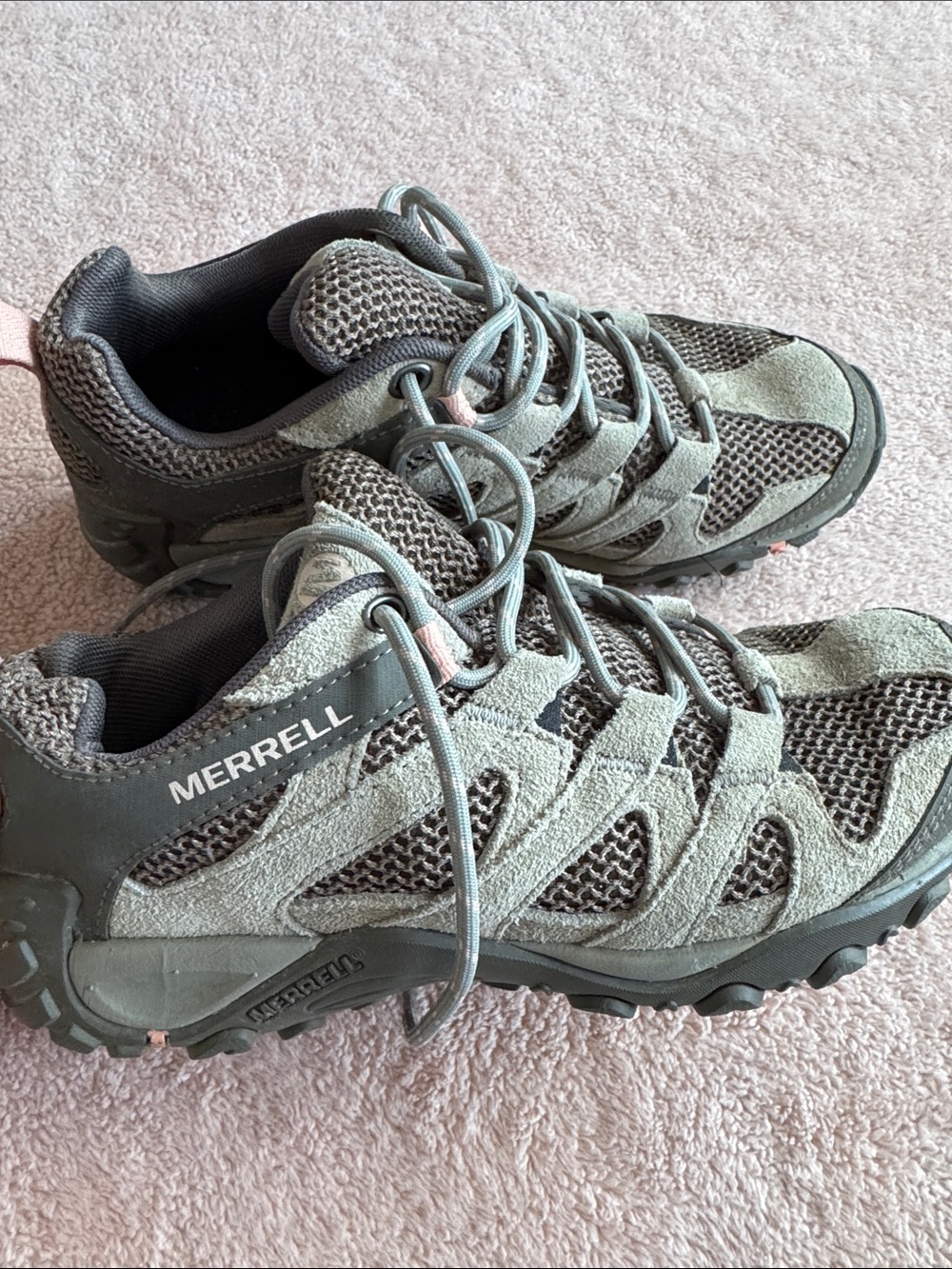Women's Merrell Hiking Shoes Size 7 Comfort Sneakers